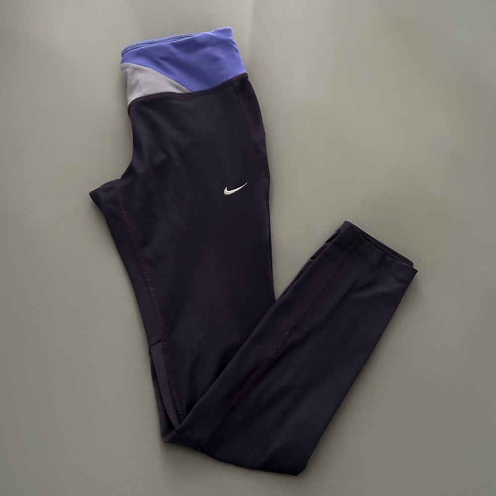 Nike Running Dri-Fit Women's Leggings, Size Small, Purple